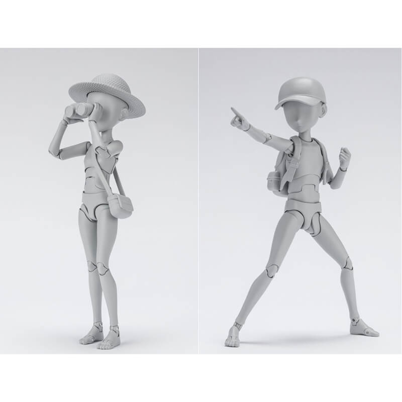 S.H.Figuarts ボディちゃん -杉森建- Edition DX SET (Gray